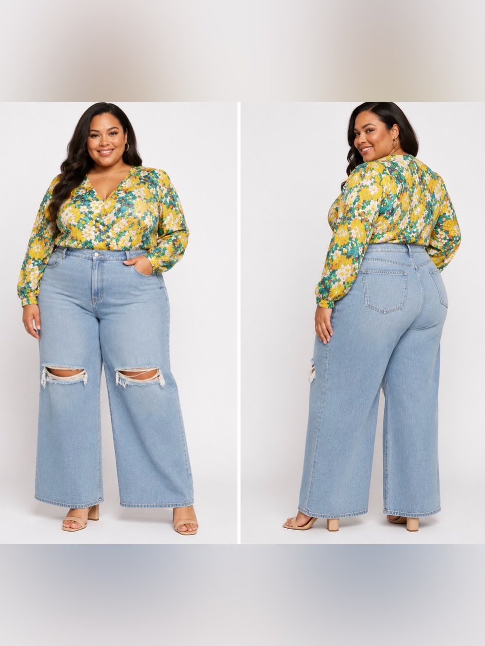 Jessica Simpson Light Blue Flare Jeans